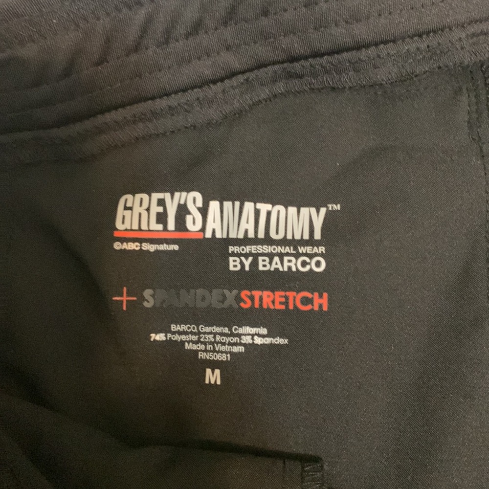 Greys Anatomy black pants - Picture 4 of 7